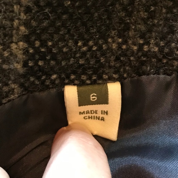 EUC Eddie Bauer Wool Blend Plaid Skirt Sz 6 - Picture 5 of 6